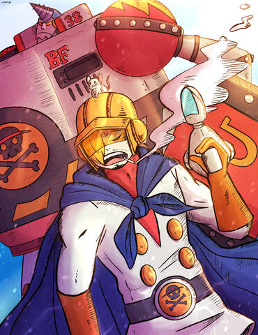 Sanji as Sora Warrior of the Sea (May 2022)