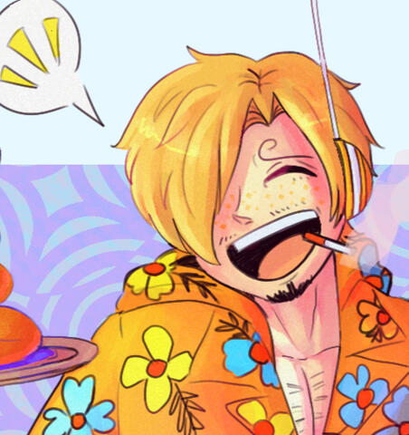 Zoro and Sanji in Egghead (January 2024)