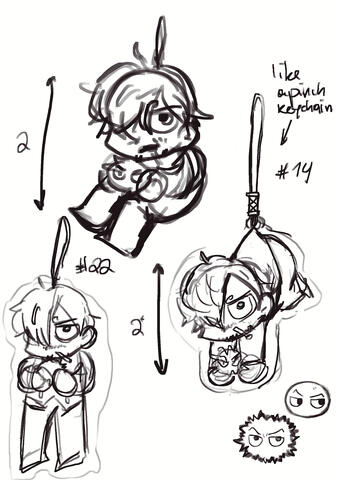 Sanji Mini Charm concept (November 2023)
