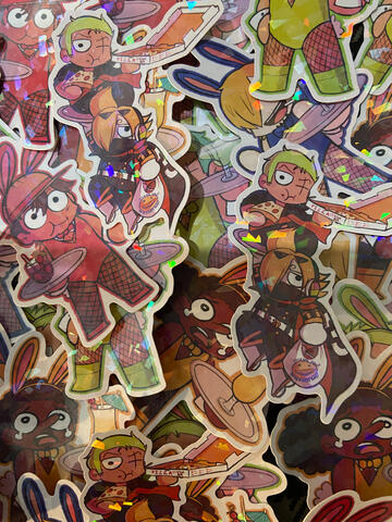 One Piece Holographic Stickers (November 2021)