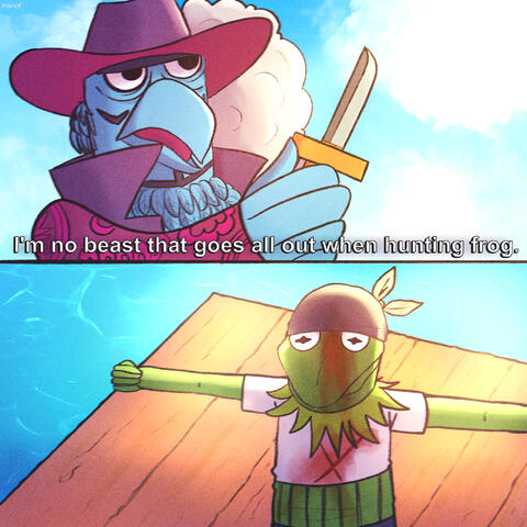 Mihawk and Zoro Muppet Parody (April 2022)