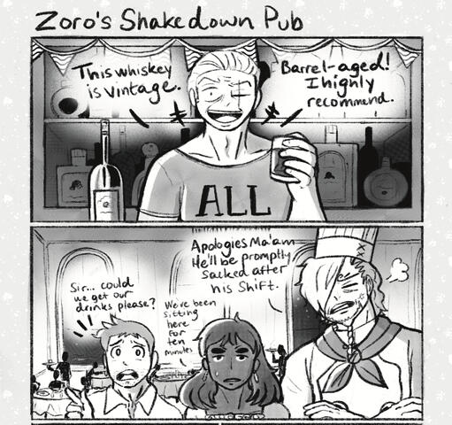 Page from Love Impaired Fanbook (June 2022)