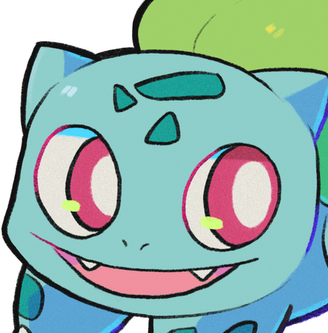 Bulbasaur for Bulbapedia X Poke Earth collab (February 2025)